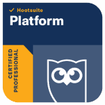 Hootsuite Platform Certificate
