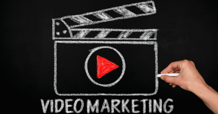 Video content on a blackboard