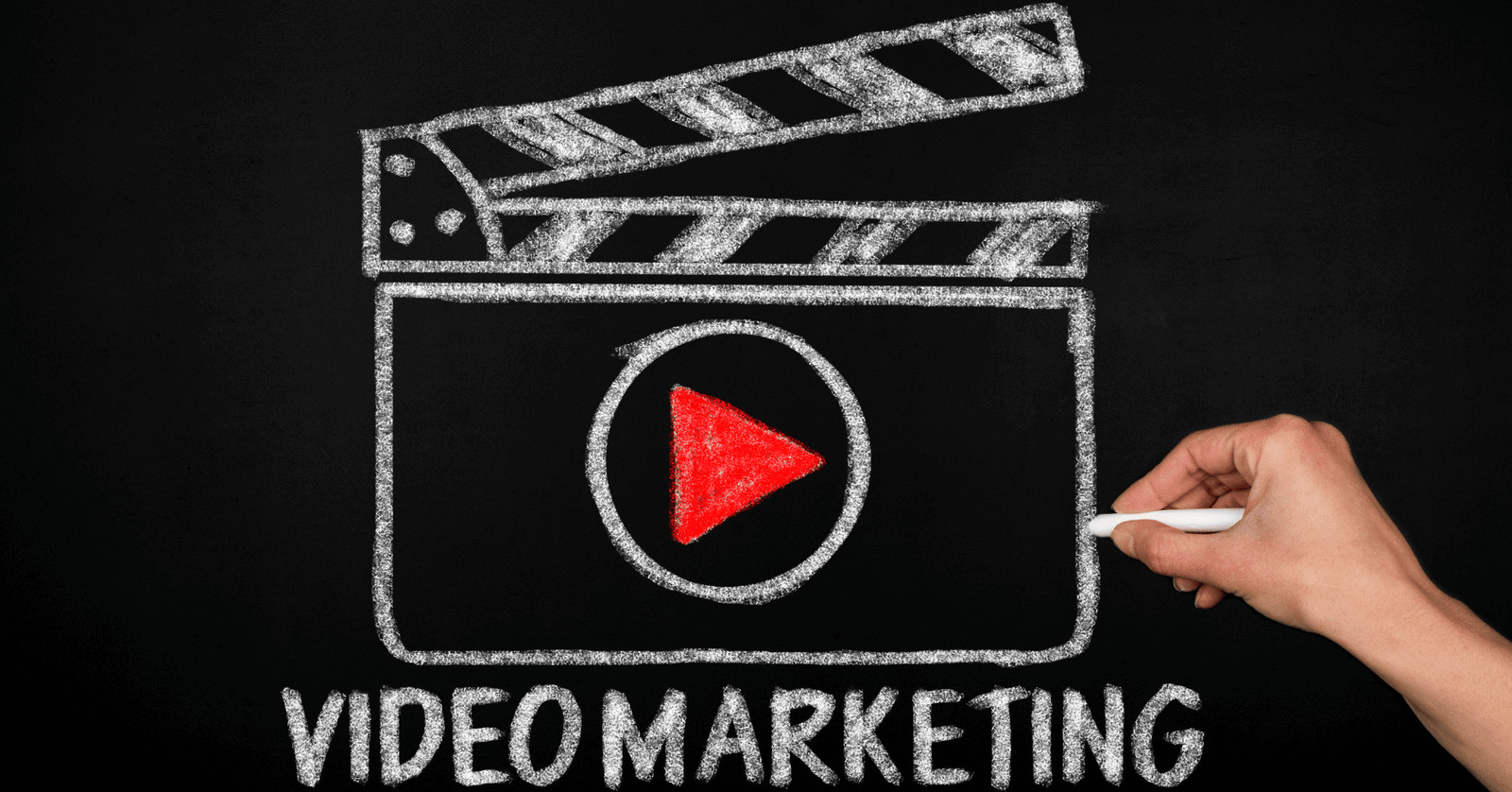 Video content on a blackboard