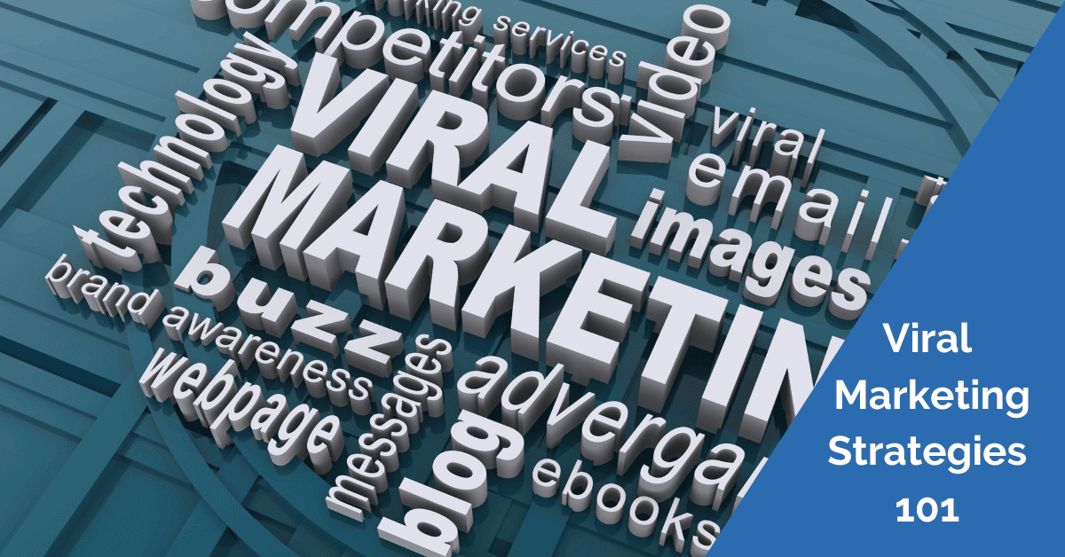Viral marketing word cloud